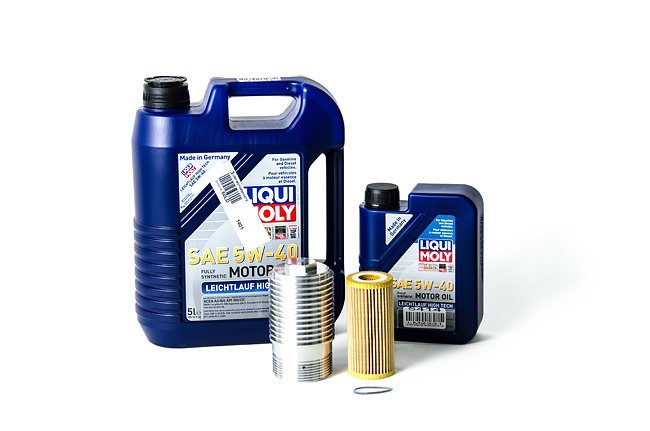 LIQUI MOLY COMPLETE OIL SERVICE KIT WITH COOL FLOW FILTER HOUSING FOR 1.8T AND 2.0T GEN3