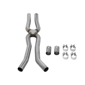 FLOWMASTER 15-17 MUSTANG 3.7L RESONATOR DELETE XPIPE - 0