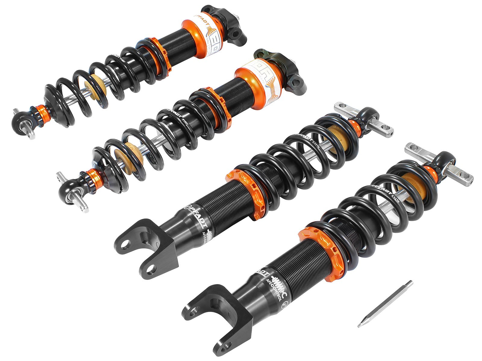 AFE POWER PFADT SERIES FEATHERLIGHT COILOVER SYSTEM: 2014–2019 CHEVROLET CORVETTE