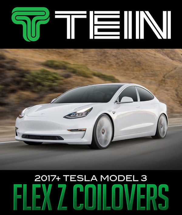 Tein 2017+ Tesla Model 3 RWD Flex Z Coilovers - 0