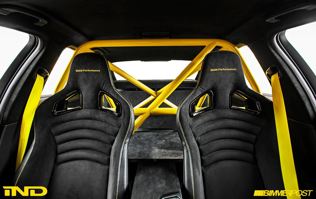 IND E92 M3 SportEVO Tribute Seat Belt Set