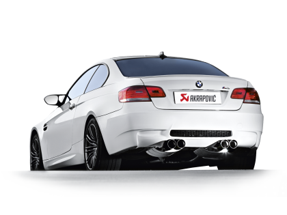 Akrapovic 07-13 BMW M3 (E92 E93) Slip-On Line (Titanium) w/ Carbon Tips