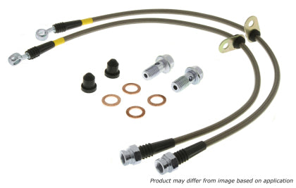 StopTech 98-06 Golf 1.8 Turbo/VR6/20th Ann Rear Stainless Steel Brake Line Kit (does not replace all)