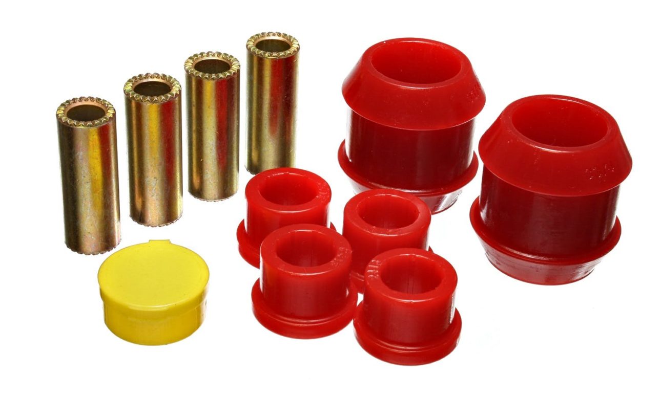 Energy Suspension 00-05 Toyota Celica Red Front Control Arm Bushing Set (must reuse all metal parts)