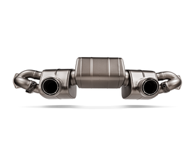 Akrapovic 2022+ Porsche 718 Cayman GT4 RS Slip-On Race Line (Titanium)