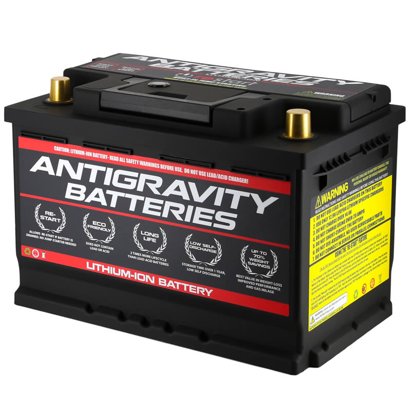 Antigravity H6/Group 48 Lithium Car Battery w/Re-Start - 0
