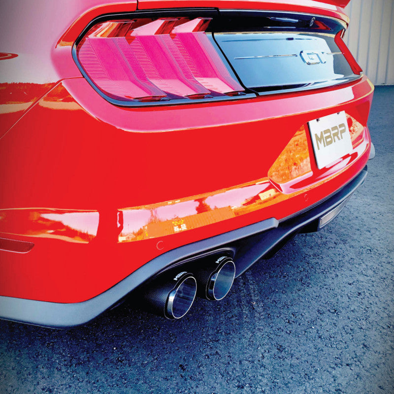 MBRP ACTIVE CAT-BACK EXHAUST: 2018–2020 FORD MUSTANG GT