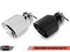 AWE SwitchPath™ Exhaust for Audi B9 S4 - Non-Resonated - Diamond Black 90mm Tips