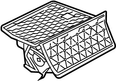 Bin. Console Compartment. Storage Tray.