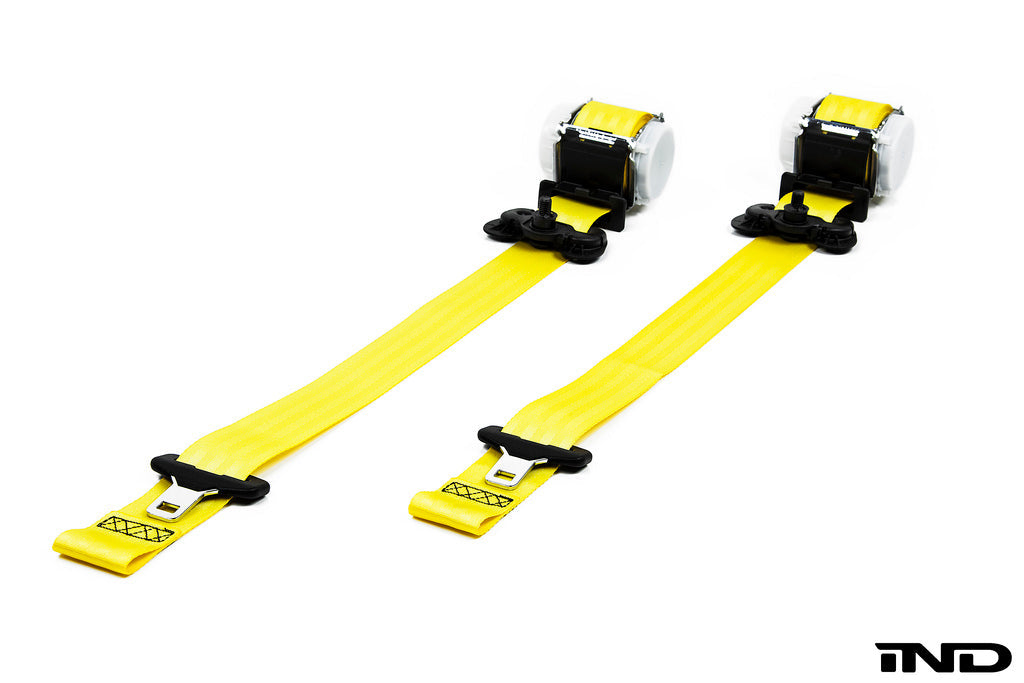 IND E92 M3 SportEVO Tribute Seat Belt Set