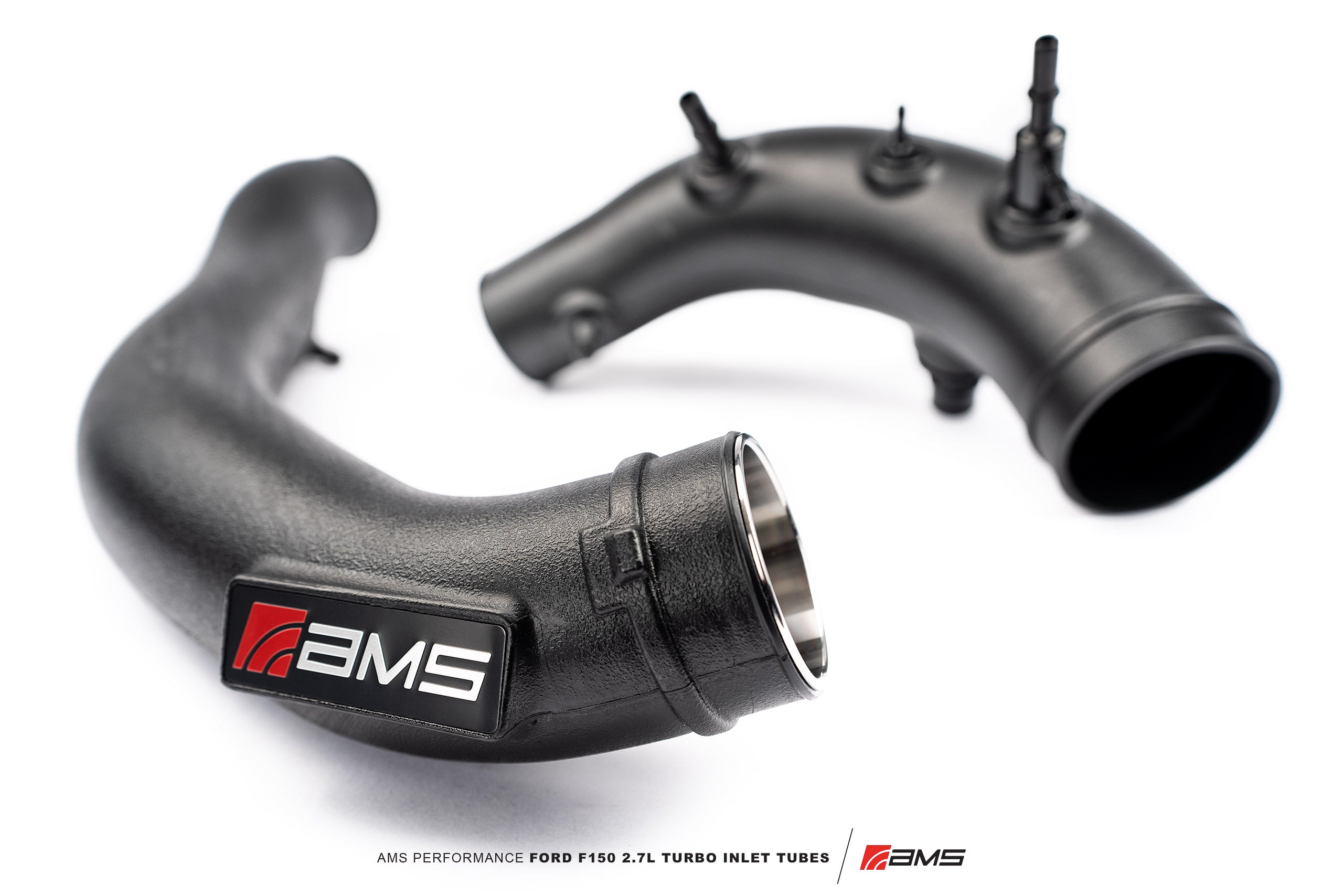 AMS PERFORMANCE 2015-2020 F150 2.7L ECOBOOST TURBO INLET TUBES - 0