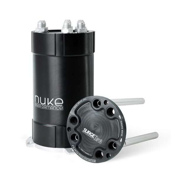 NUKE 2G FUEL SURGE TANK 3.0 LITER FOR EXTERNAL FUEL PUMPS