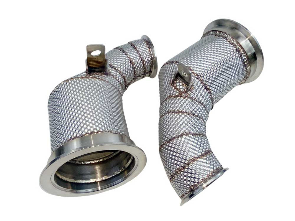 Racing Dynamics Catted Downpipes - Porsche 2.9L / 971.2 Panamera - 0