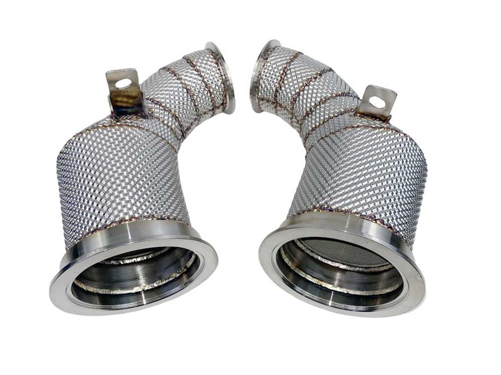 Racing Dynamics Catted Downpipes - Porsche 2.9L / 971.2 Panamera