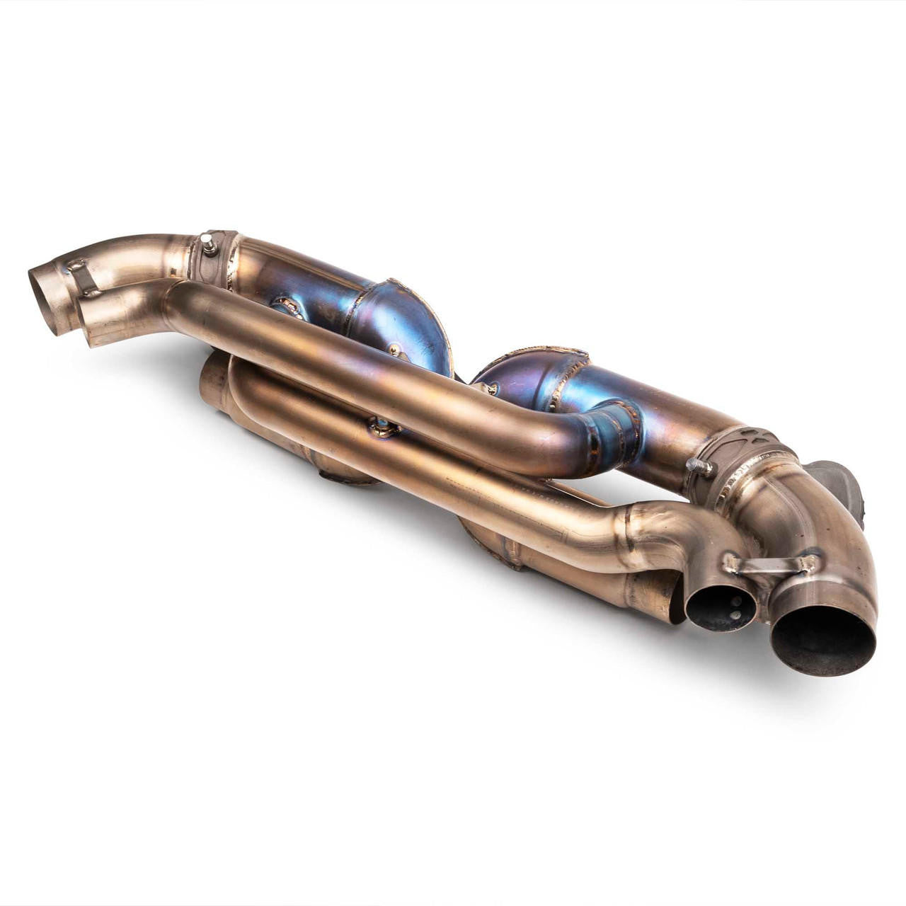 Porsche 992 Twin Turbo / Twin Turbo S Helical Valvetronic Titanium Exhaust System (2021+) - 0