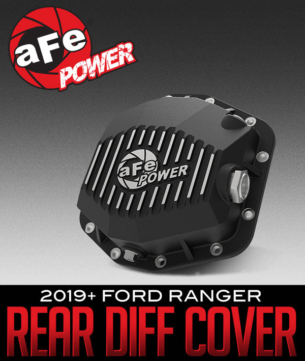 AFE POWER PRO SERIES REAR DIFFERENTIAL COVER: 2019+ FORD RANGER
