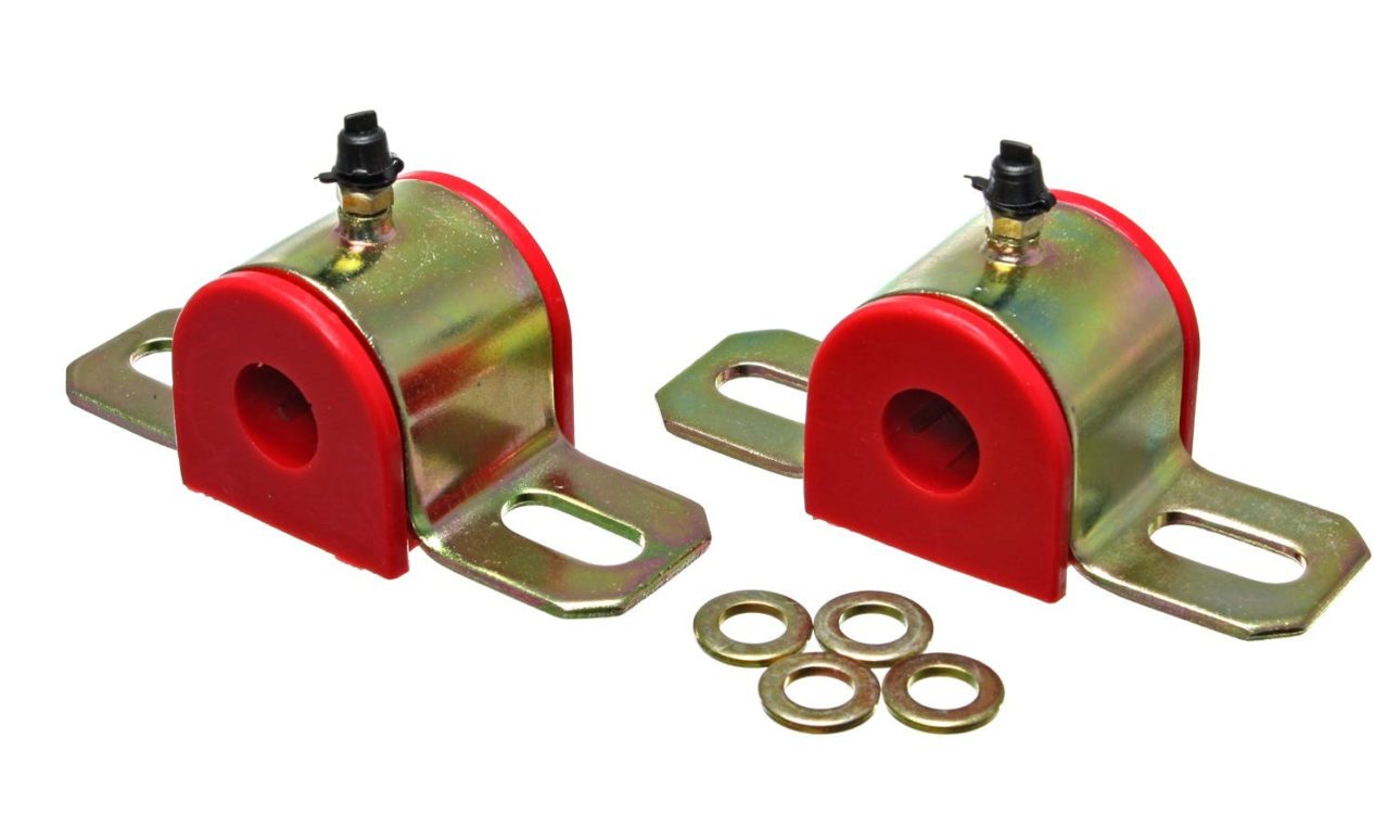 Energy Suspension All Non-Spec 2WD Vehicle Red 7/16 inch Front Sway Bar Bushings