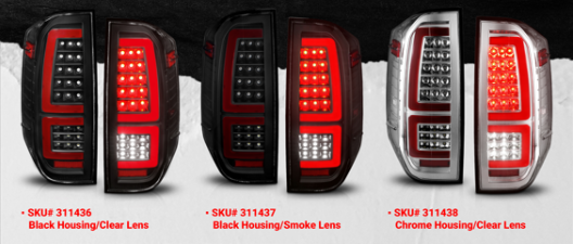 ANZOUSA LED TAILLIGHTS: 2014-2021 TOYOTA TUNDRA