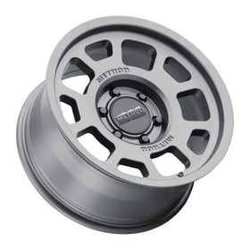 Method MR705 17x8.5 0mm Offset 6x5.5 106.25mm CB Titanium Wheel - 0