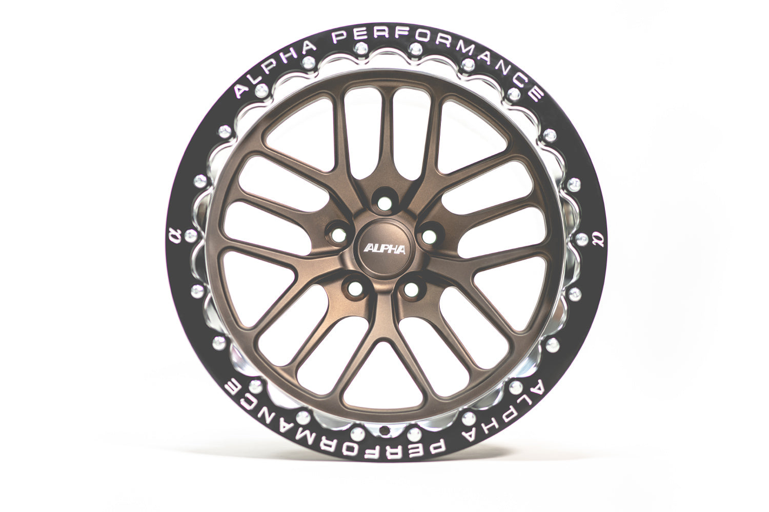 ALPHA Performance Race X 17X10" 2-Piece Rear Beadlock Drag Wheel (Each)