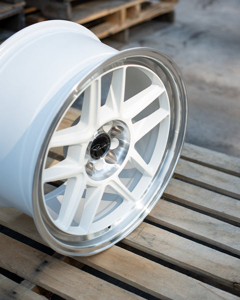 Revolve APVD No. 1219 18" 5x100/5x114.3 Gloss White