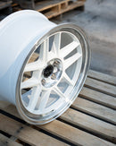 Revolve APVD No. 1219 18" 5x100/5x114.3 Gloss White-3