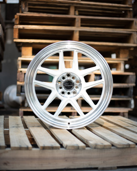 Revolve APVD No. 1219 18" 5x100/5x114.3 Gloss White