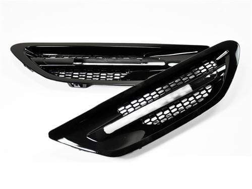 AutoTecknic Replacement Glazing Black Fender Vents | BMW F10 Sedan M5
