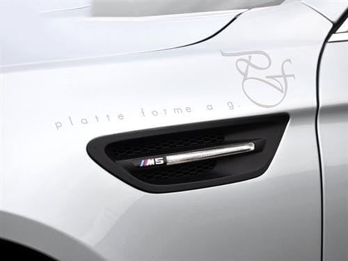 AutoTecknic Replacement Stealth Black Fender Vents | BMW F10 M5 - 0