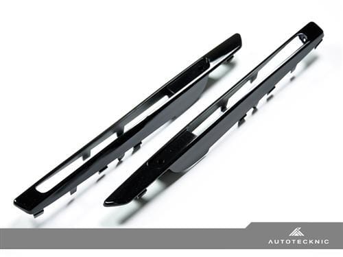 AutoTecknic Replacement Glazing Black Fender Gills | BMW E71 X6M - 0