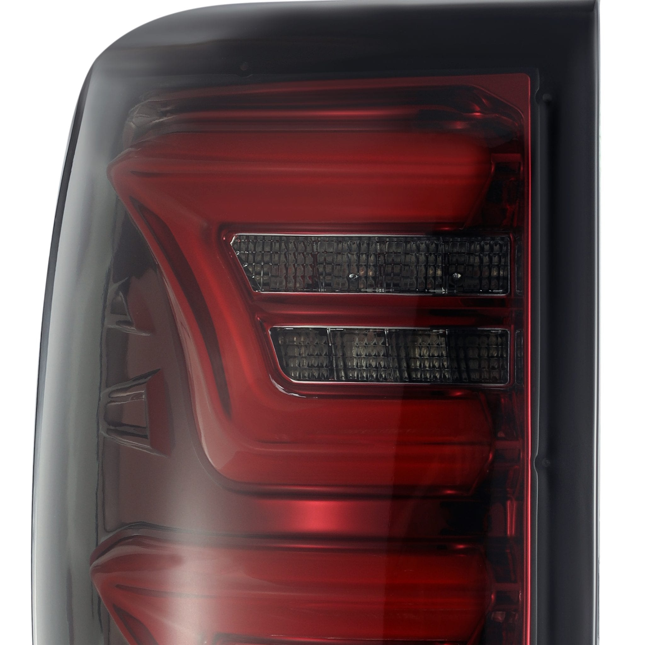 AlphaRex 09-14 Ford F-150 (Excl Flareside Truck Bed Models) PRO-Series LED Tail Lights Red Smoke - 0