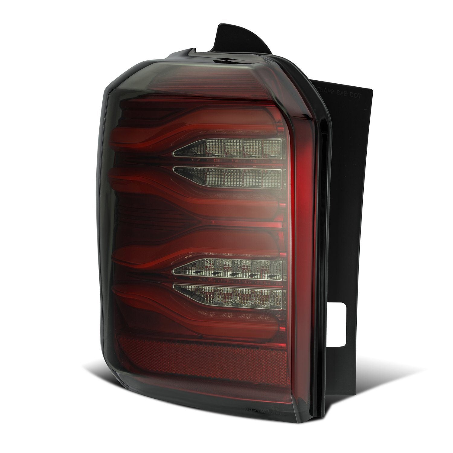 AlphaRex 10-21 Toyota 4Runner PRO-Series LED Tail Lights Red Smoke - 0