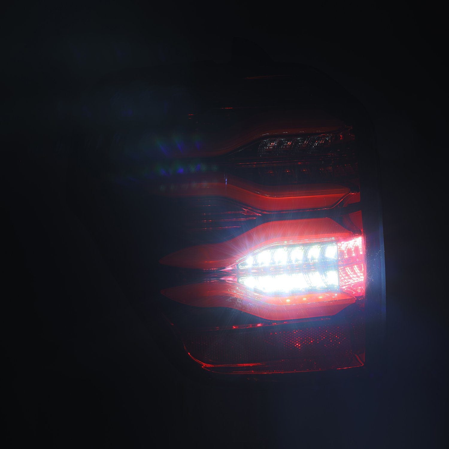 AlphaRex 10-21 Toyota 4Runner PRO-Series LED Tail Lights Red Smoke