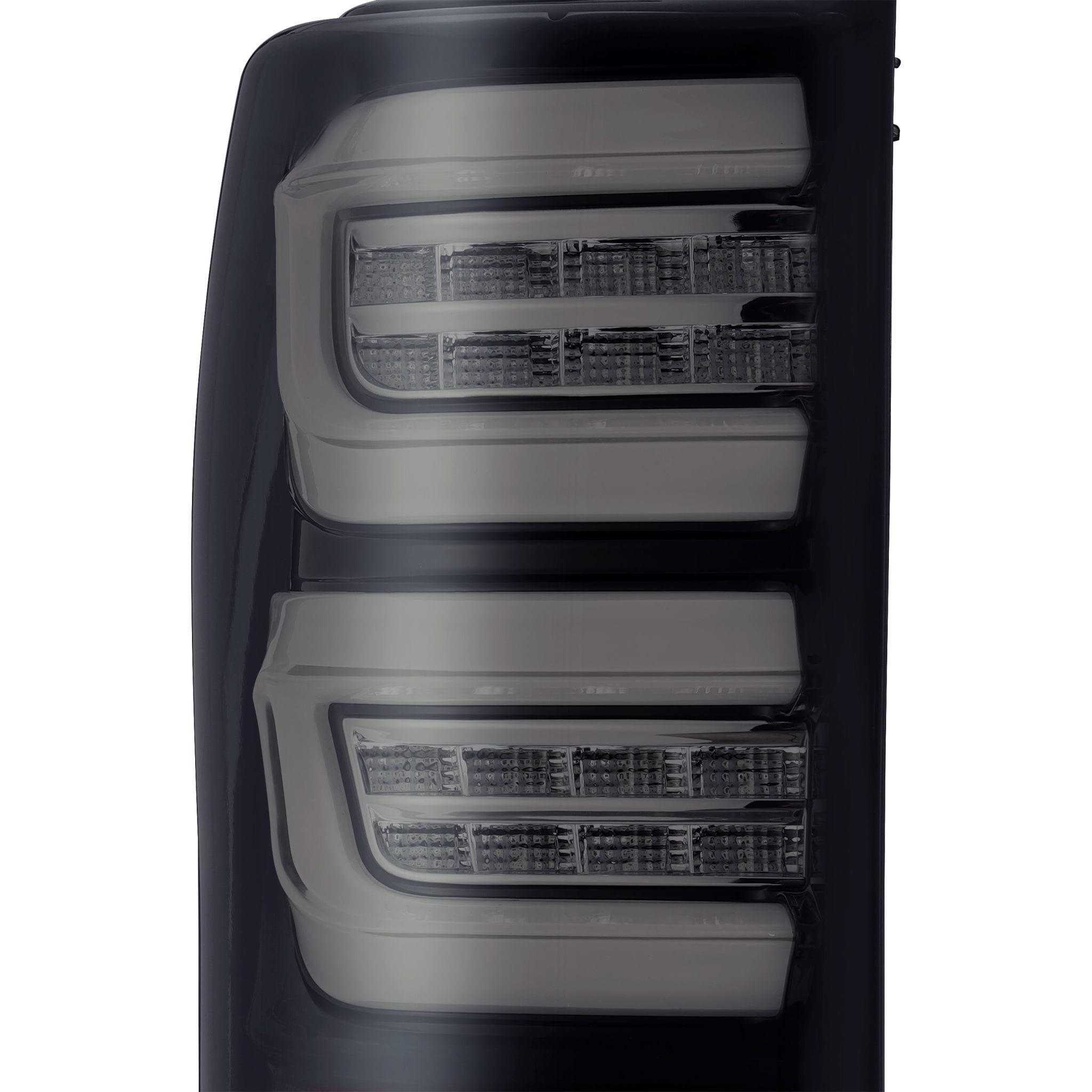 AlphaRex 07-13 Toyota Tundra PRO-Series LED Tail Lights Jet Black - 0