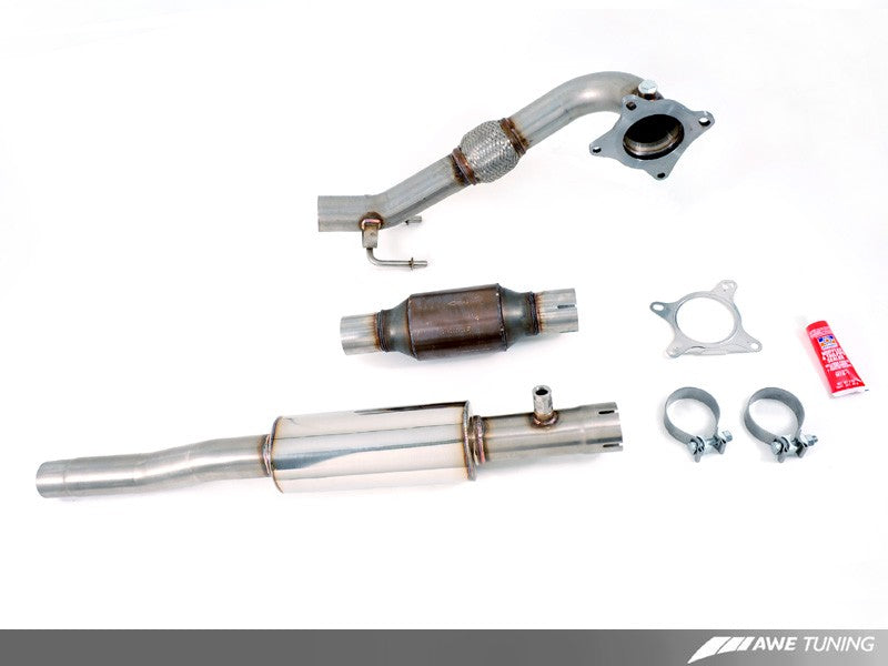 AWE Performance Downpipe for FSI - With Ceramic Cat