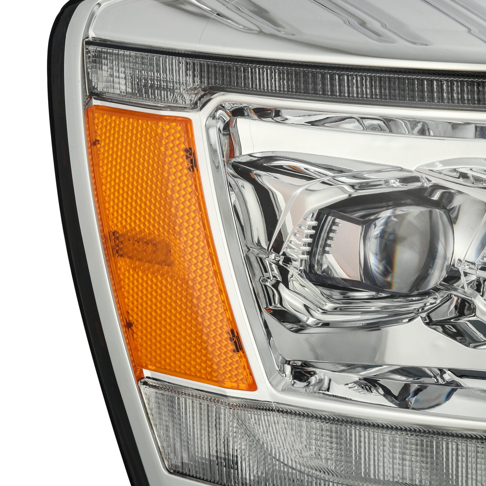 AlphaRex 06-08 Dodge Ram 1500HD NOVA LED Proj Headlights Plank Style Blk w/Seq Signal/DRL/Amber LED - 0