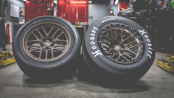 ALPHA Performance Race X 17X10" 2-Piece Rear Beadlock Drag Wheel (Each)