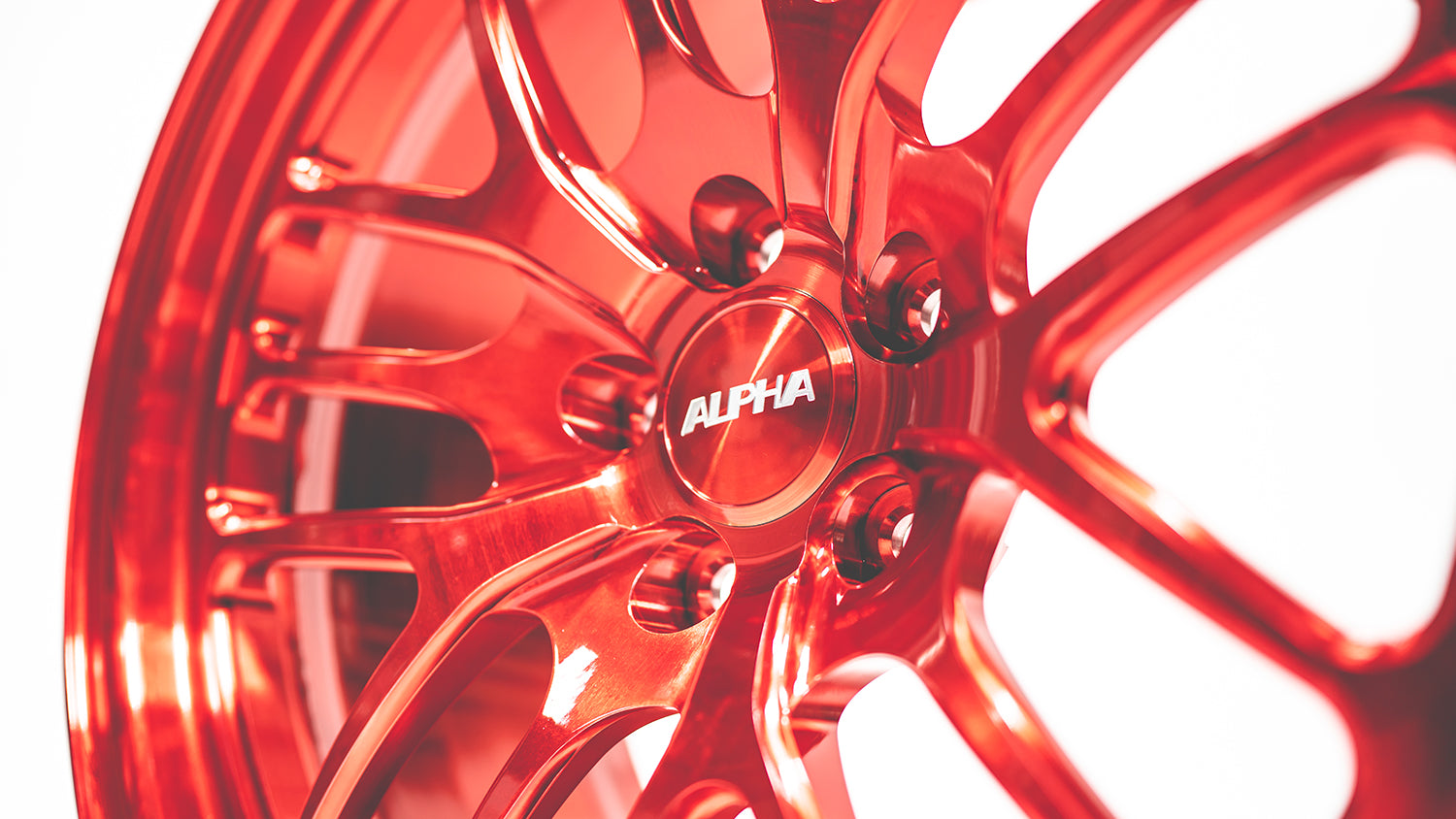 ALPHA Performance Race X 18X10" 1-Piece Front Drag Wheel (Each)