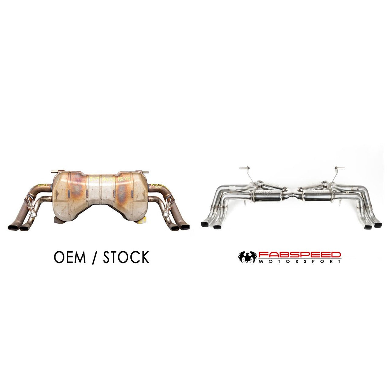 Fabspeed Audi R8 V10 (2016 - 2019) Valvetronic Supersport X-Pipe Exhaust System - 0