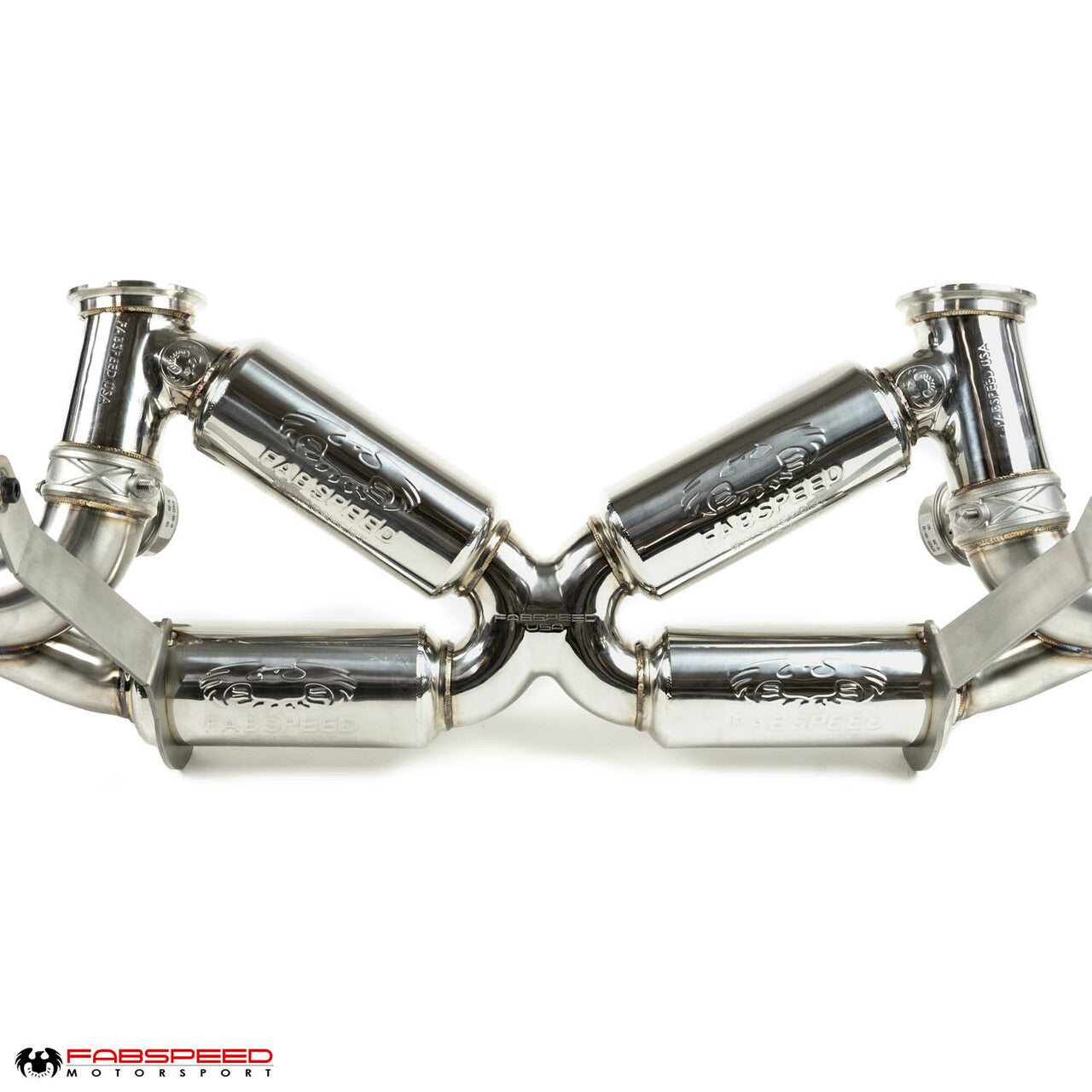 Fabspeed Audi R8 V10 Valvetronic Supersport X-Pipe Exhaust System (2009-2015)