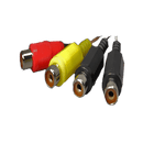 Tazer 15-16 Dodge Challenger/Charger/Durango/14-16 Jeep Grand Cherokee AV Input Cable Kit-1