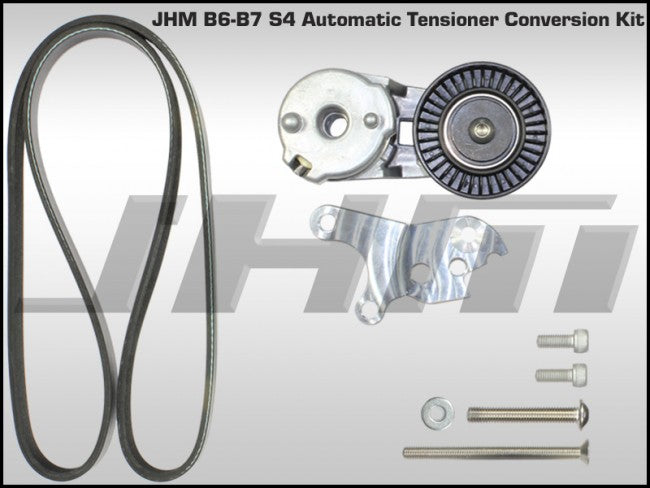 JHM Automatic Belt Tensioner Conversion Kit for B6-B7 S4 and C5-allroad w 4.2L V8 (40v)