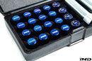 BBS M12x1.5 Closed-End Racing Lug Set - Titanium Blue-2
