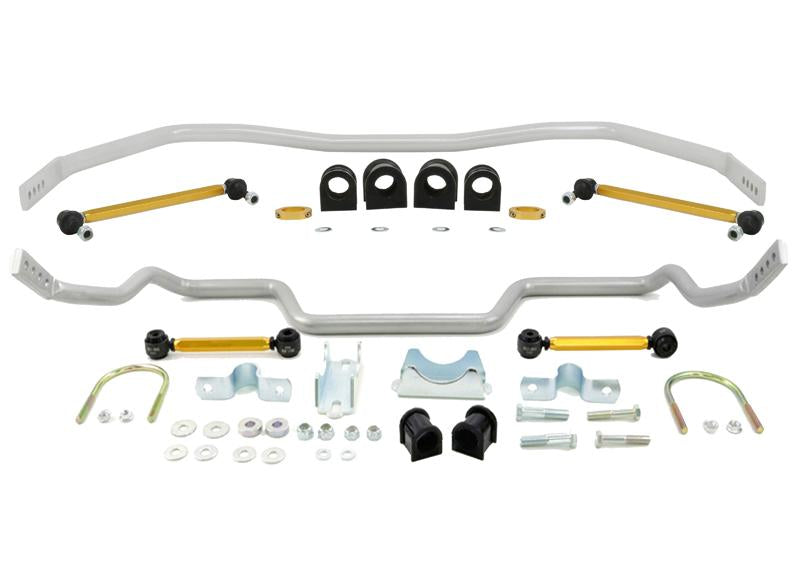 Whiteline 05-14 Ford Mustang (Incl. GT) Front & Rear Sway Bar Kit - 0