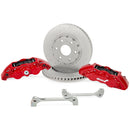 Alcon 2021+ RAM TRX 376x42mm Rotors 6-Piston Red Calipers Front Brake Upgrade Kit-1