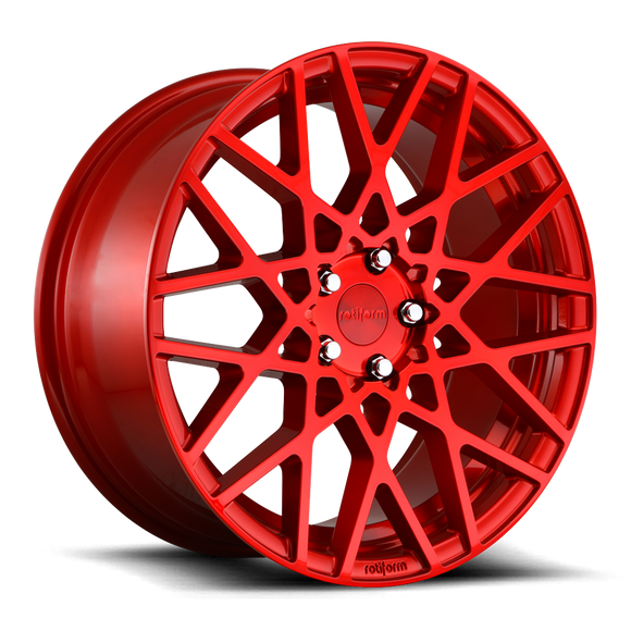 Rotiform R109 BLQ Wheel 19x8.5 5x112 45 Offset - Candy Red