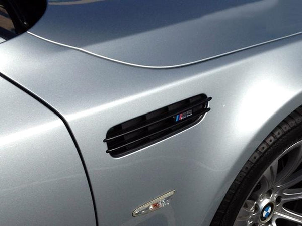 AutoTecknic Replacement Stealth Black Fender Gills | BMW E60 M5 Sedan | BMW E61 M5 Wagon - 0