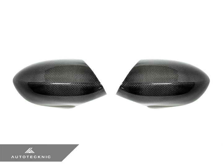 AutoTecknic Replacement Carbon Fiber Mirror Covers | BMW E90/E92/E93 M3 | BMW E82 1M