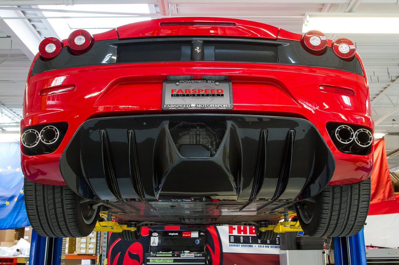 Fabspeed Ferrari F430 Carbon Fiber Rear Diffuser - 0