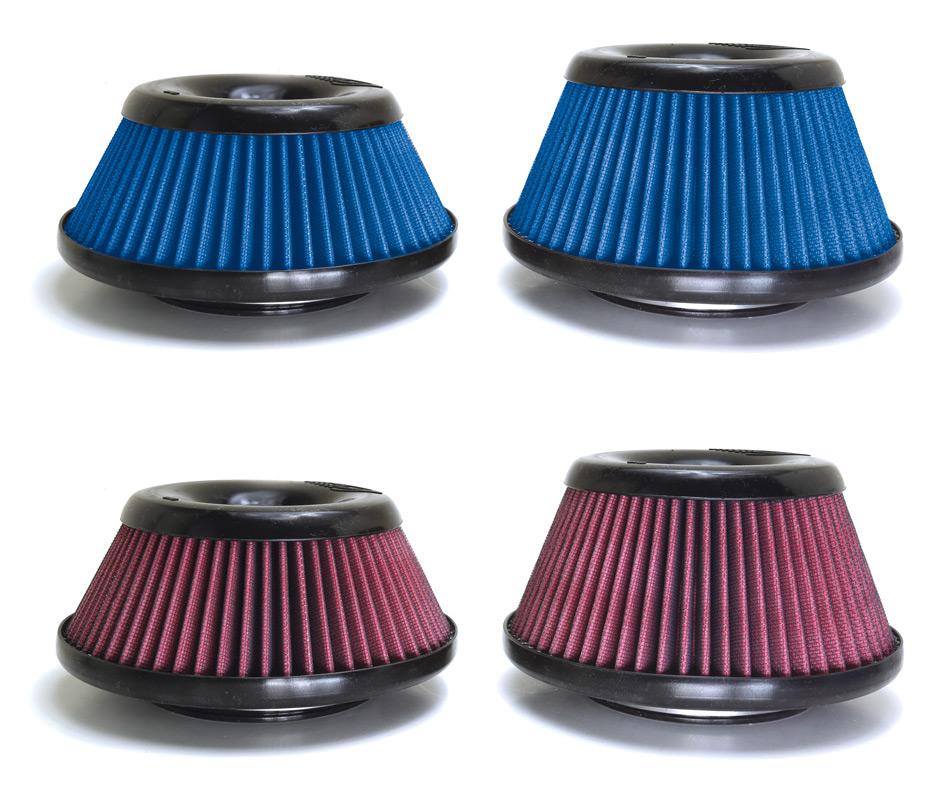 BMS Silicone Single Turbo Filter for 4" Turbo Inlet